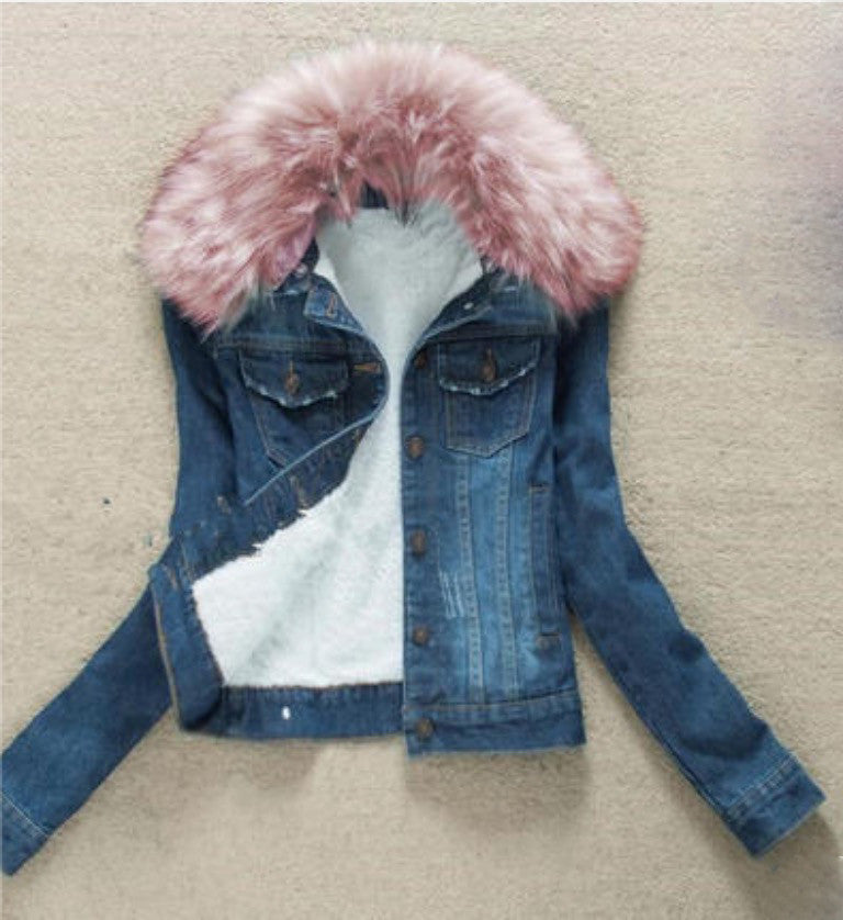 Giacca denim winterfurry