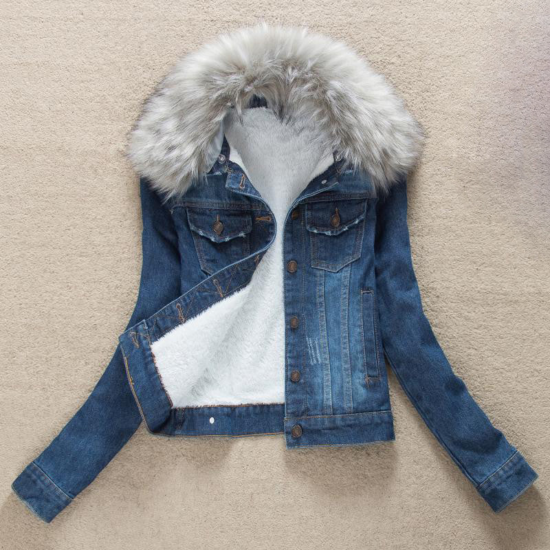 Giacca denim winterfurry