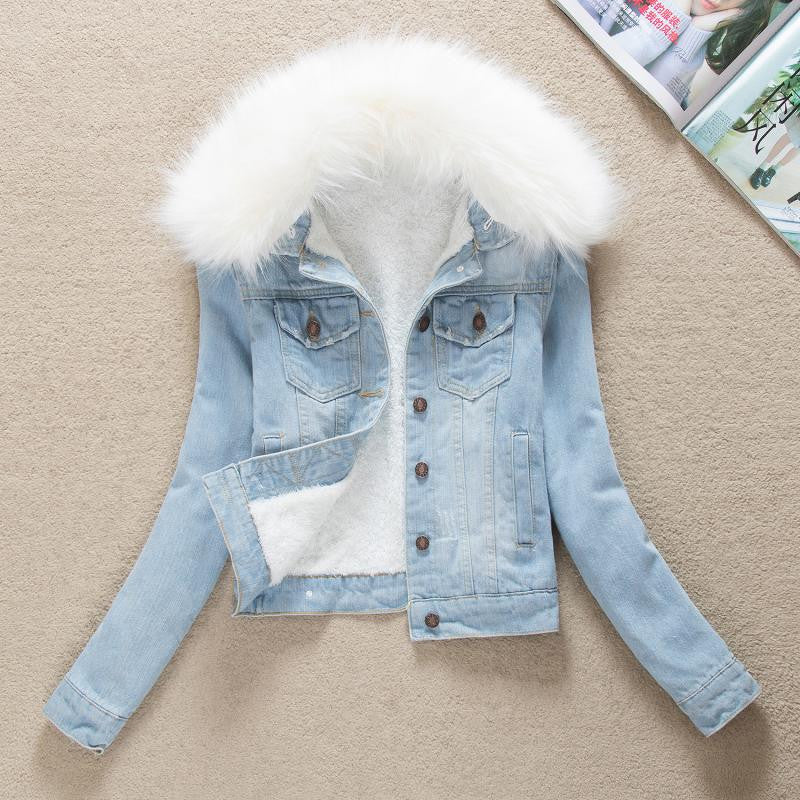 Giacca denim winterfurry