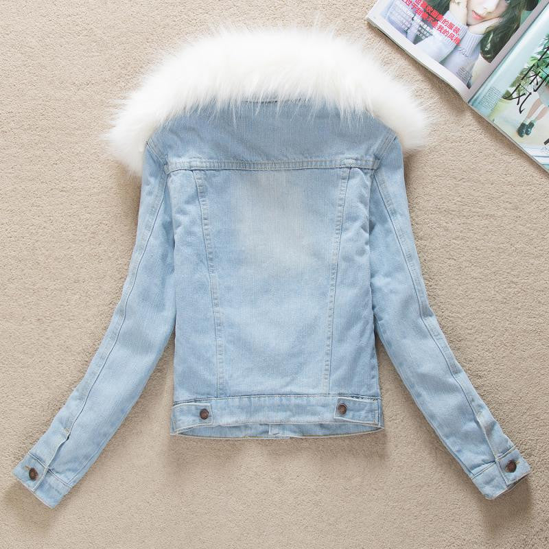 Giacca denim winterfurry