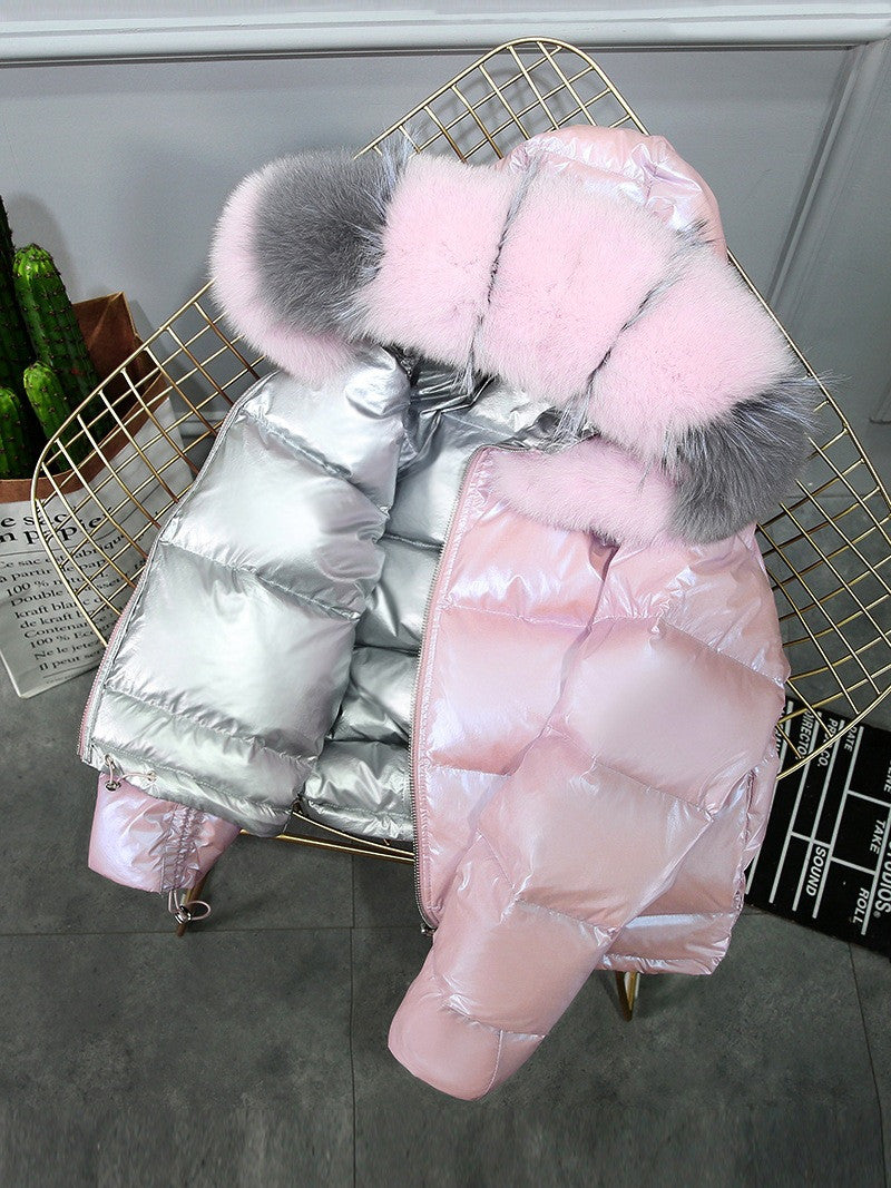 Piumino metal winterfur