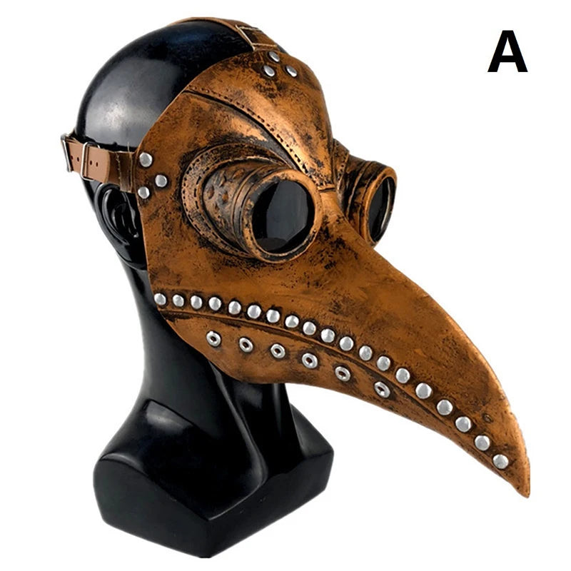 Maschera plague doctor becco lungo 
Lattice steampunk Halloween