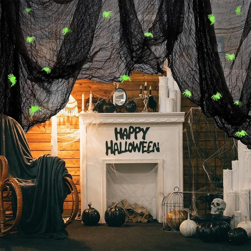 Ragni finti realistici Halloween 
Mini ragni plastica da scherzo