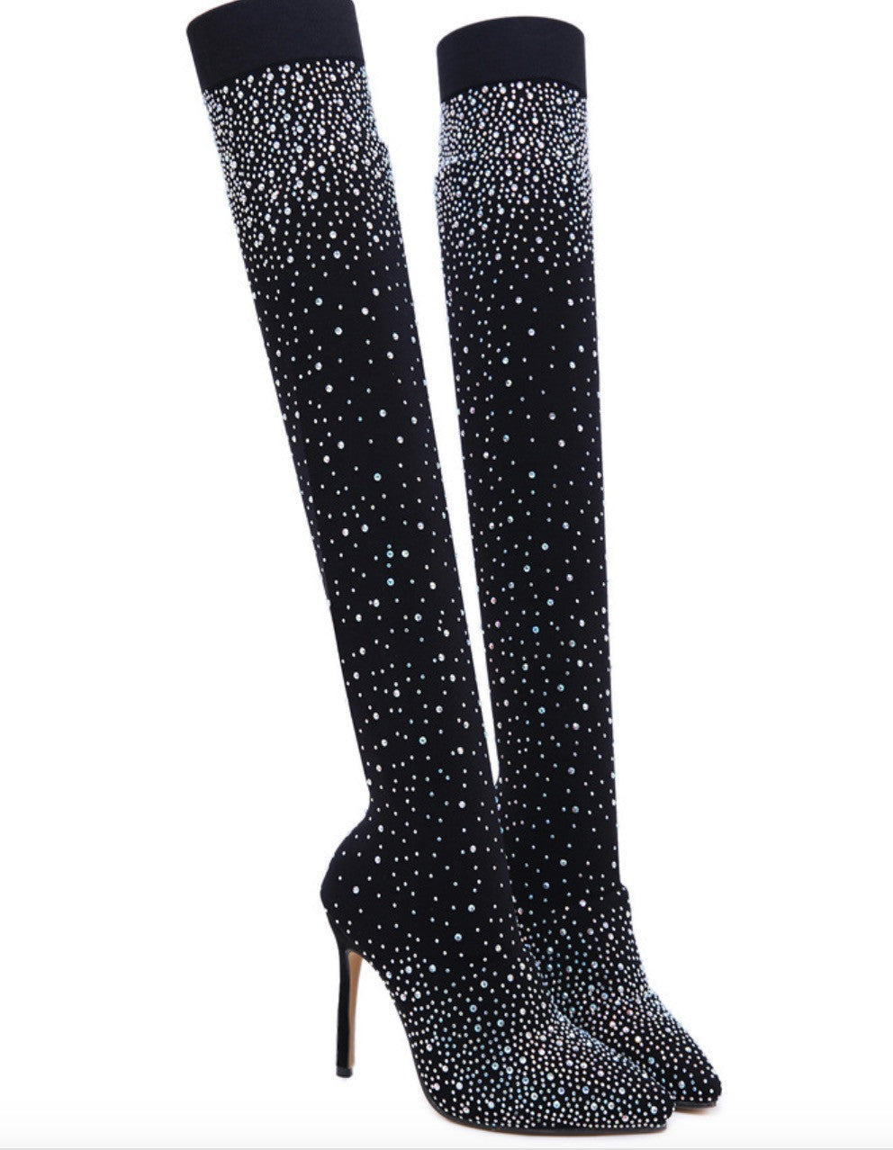 Strass sparkly socksboot