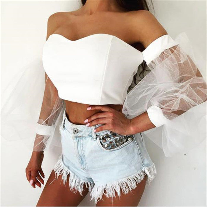 Blusa tulle Maryna