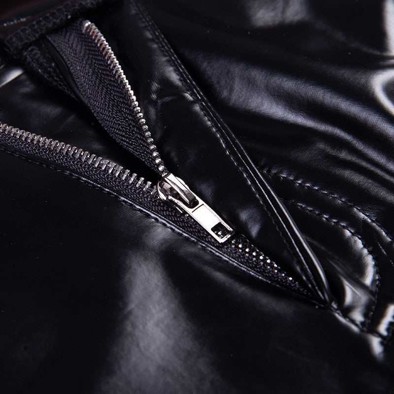 Pants ecopelle bootie