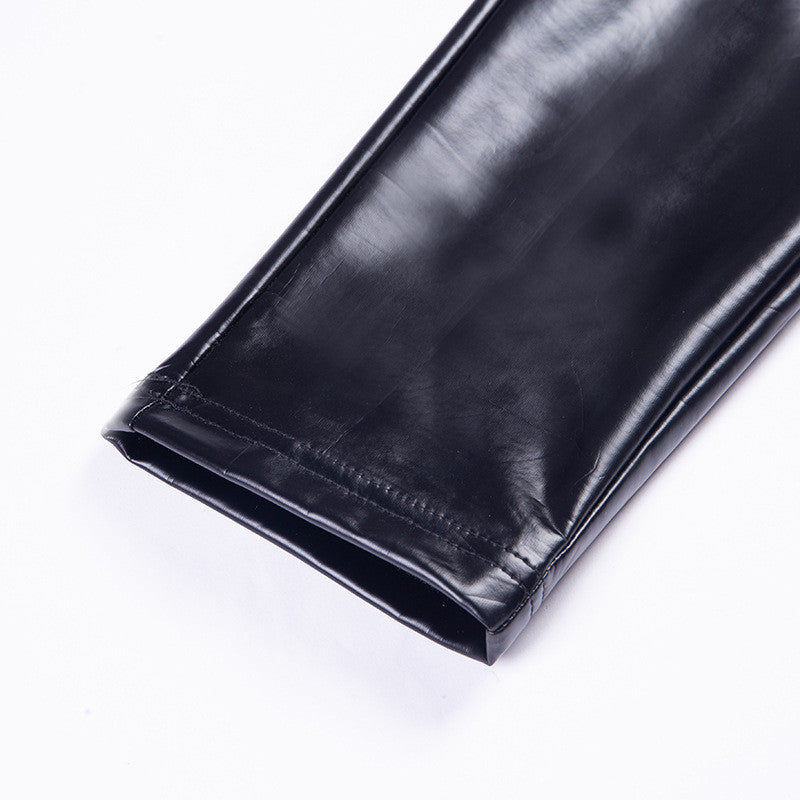 Pants ecopelle bootie