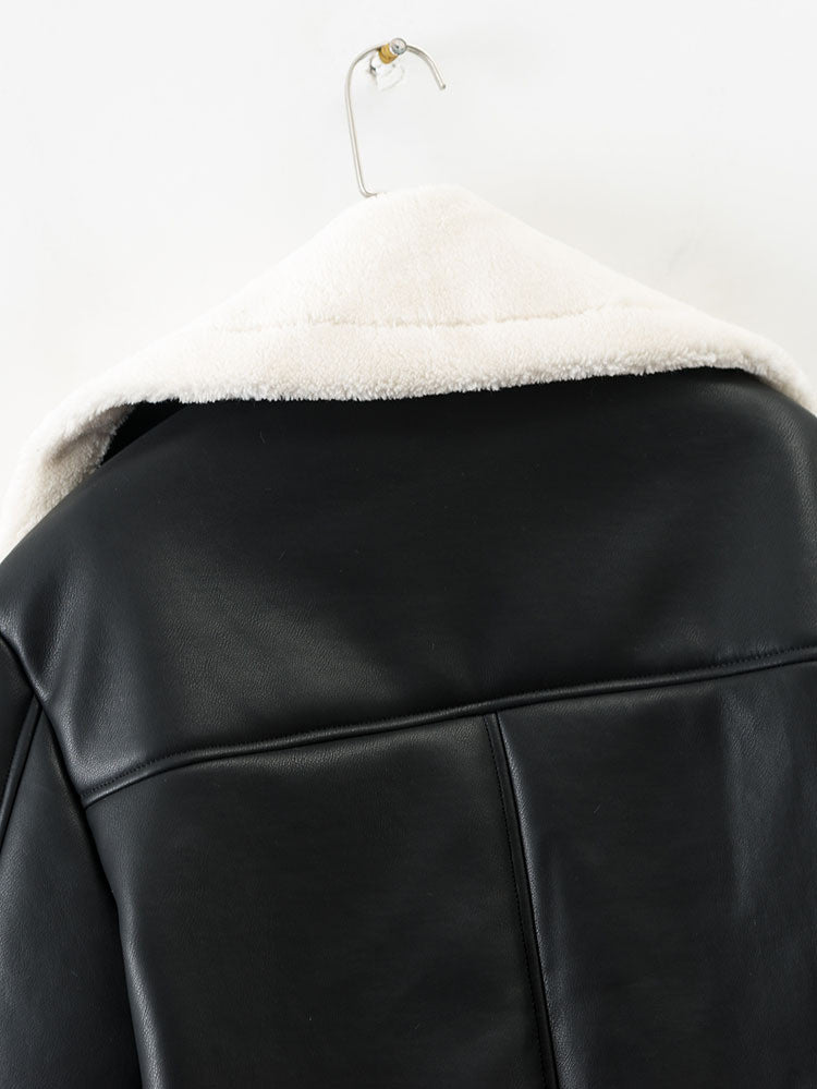 Montone bicolor ecopelle