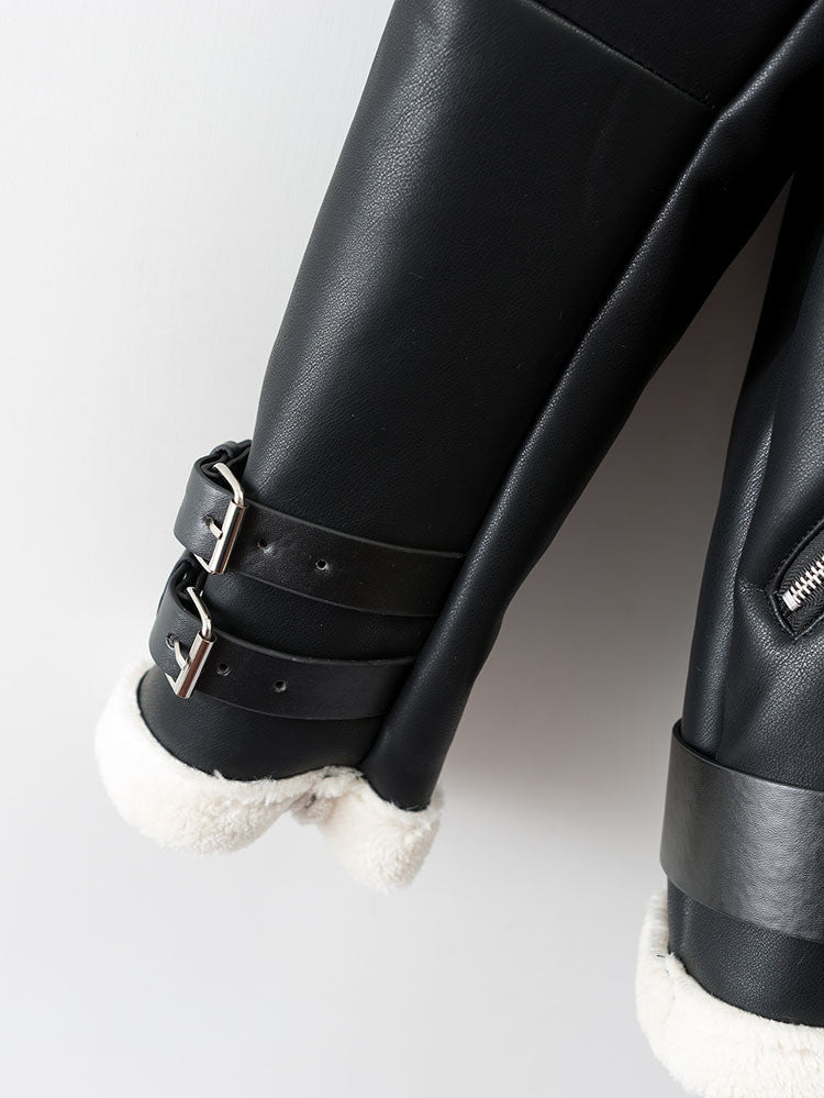 Montone bicolor ecopelle