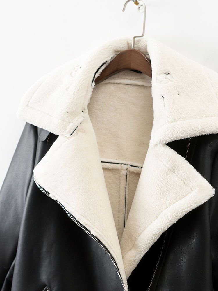 Montone bicolor ecopelle