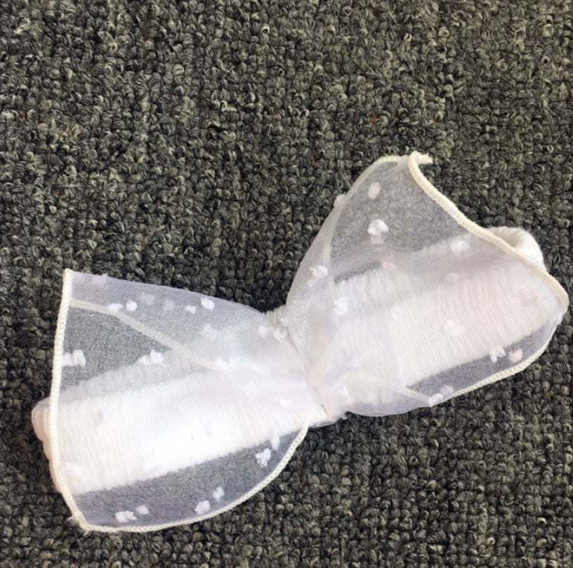 Vestitino baby littepois white