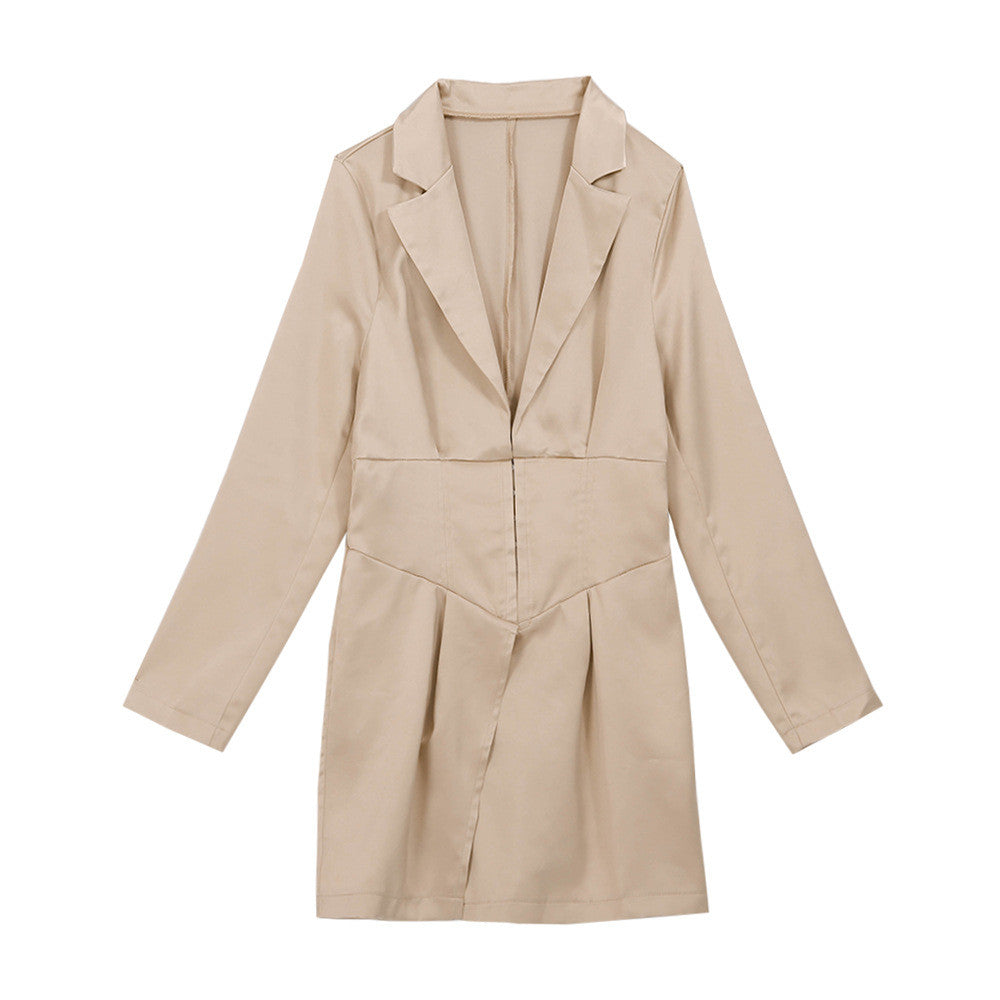 Abito bustier raso Olgah