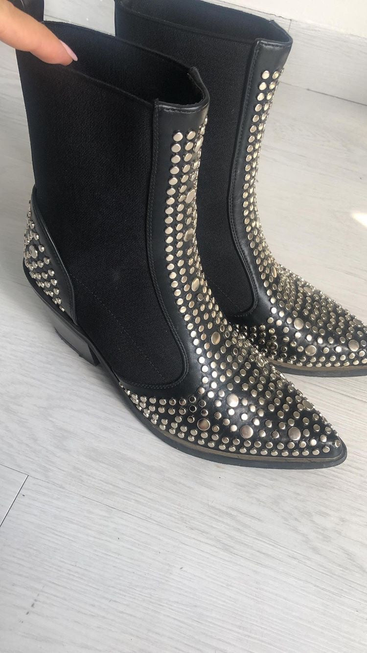 Stivali borchie Alexsia