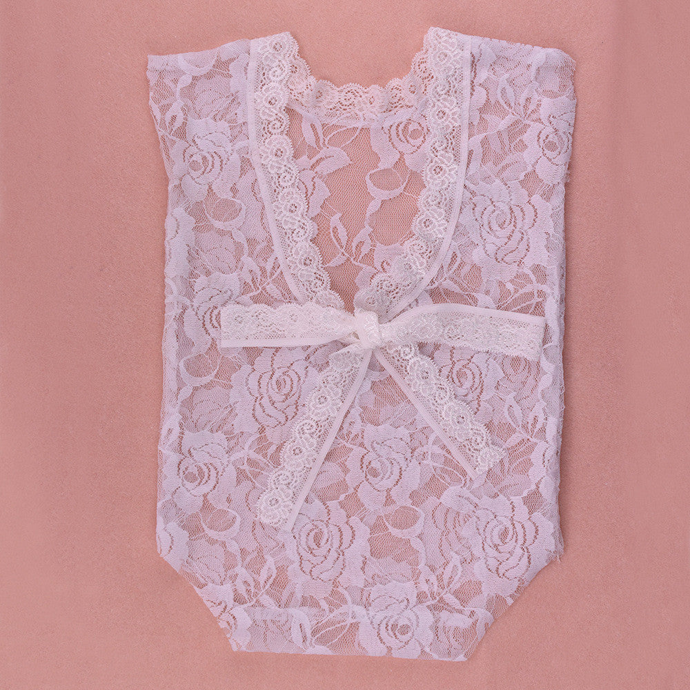 Body neonata pizzo fiocco Pai