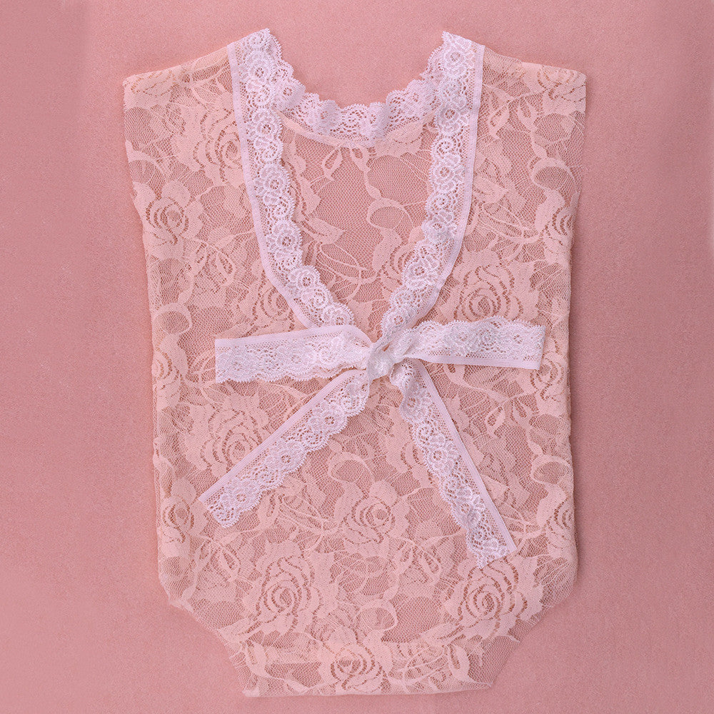 Body neonata pizzo fiocco Pai