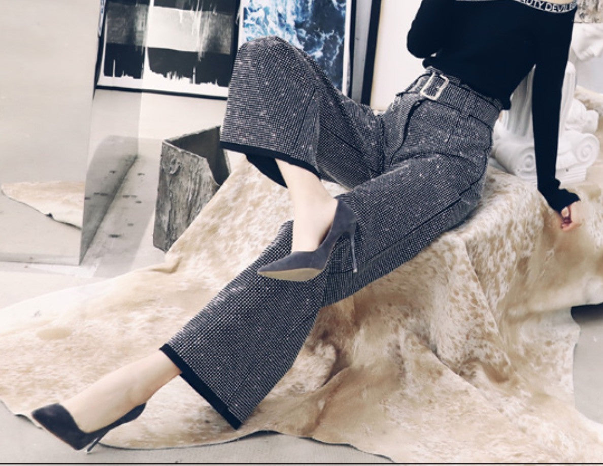 Pantalone borchiette Ilanya