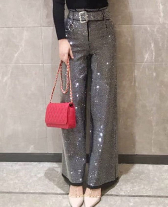 Pantalone borchiette Ilanya