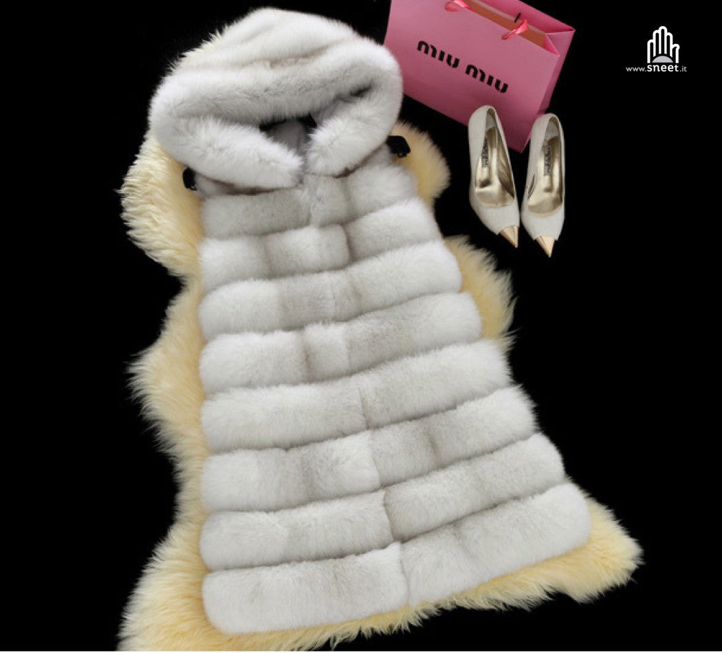 Smanicato ecopelliccia Pissy