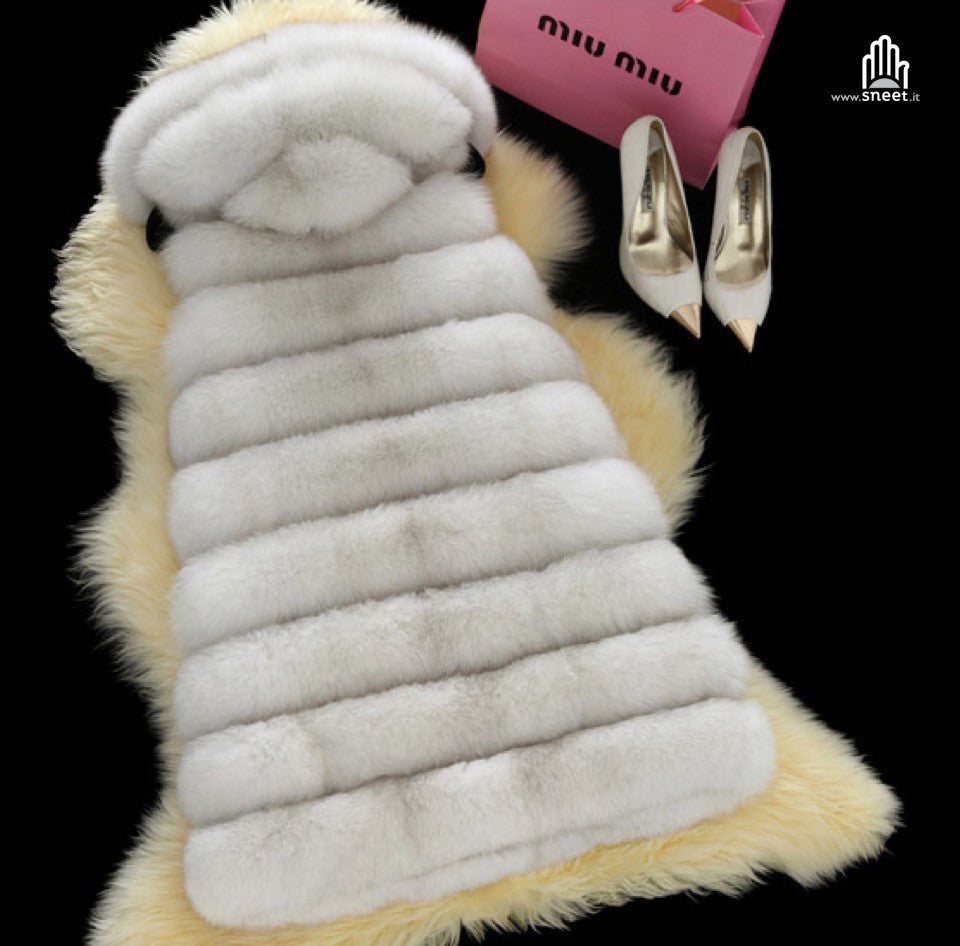 Smanicato ecopelliccia Pissy