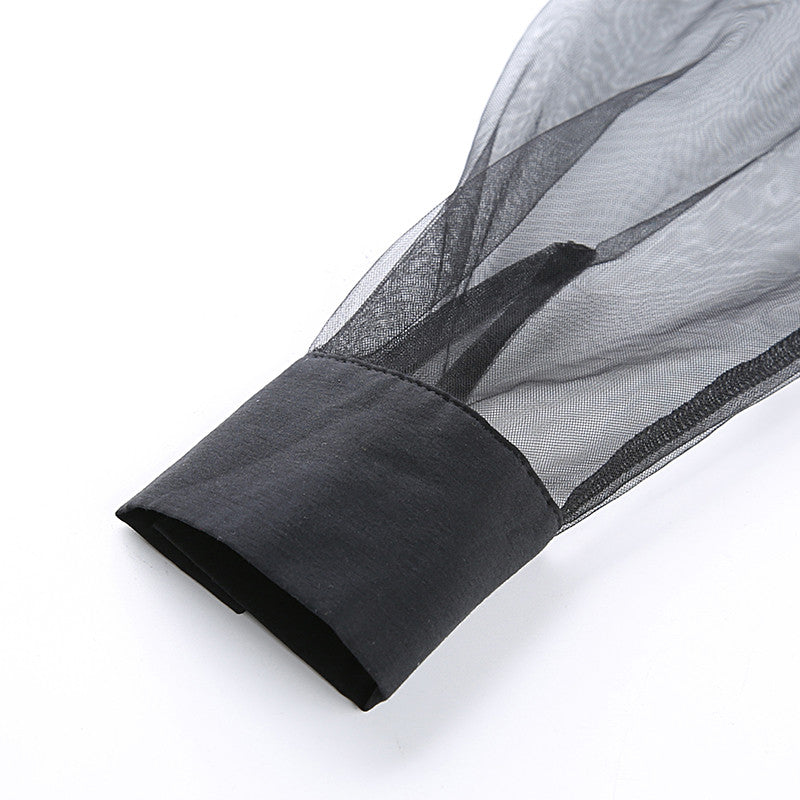 Camicia trasparente Elsha