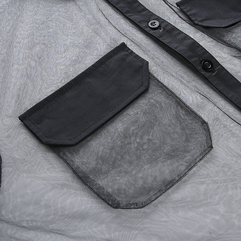 Camicia trasparente Elsha