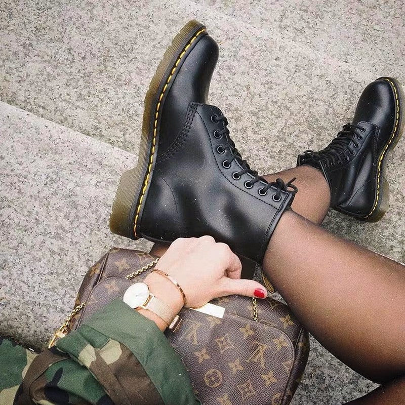 Scarponcino pelle basic