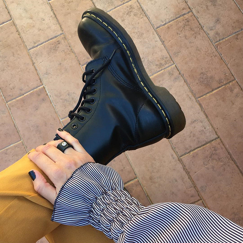 Scarponcino pelle basic