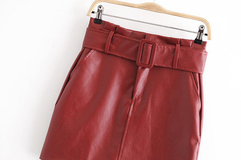 Gonna ecopelle Genevra