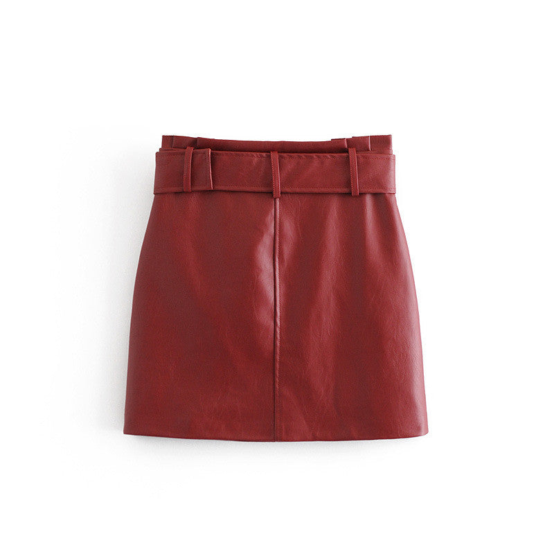 Gonna ecopelle Genevra