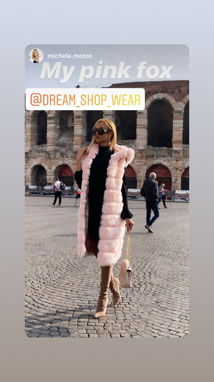 Smanicato ecopelliccia Pissy