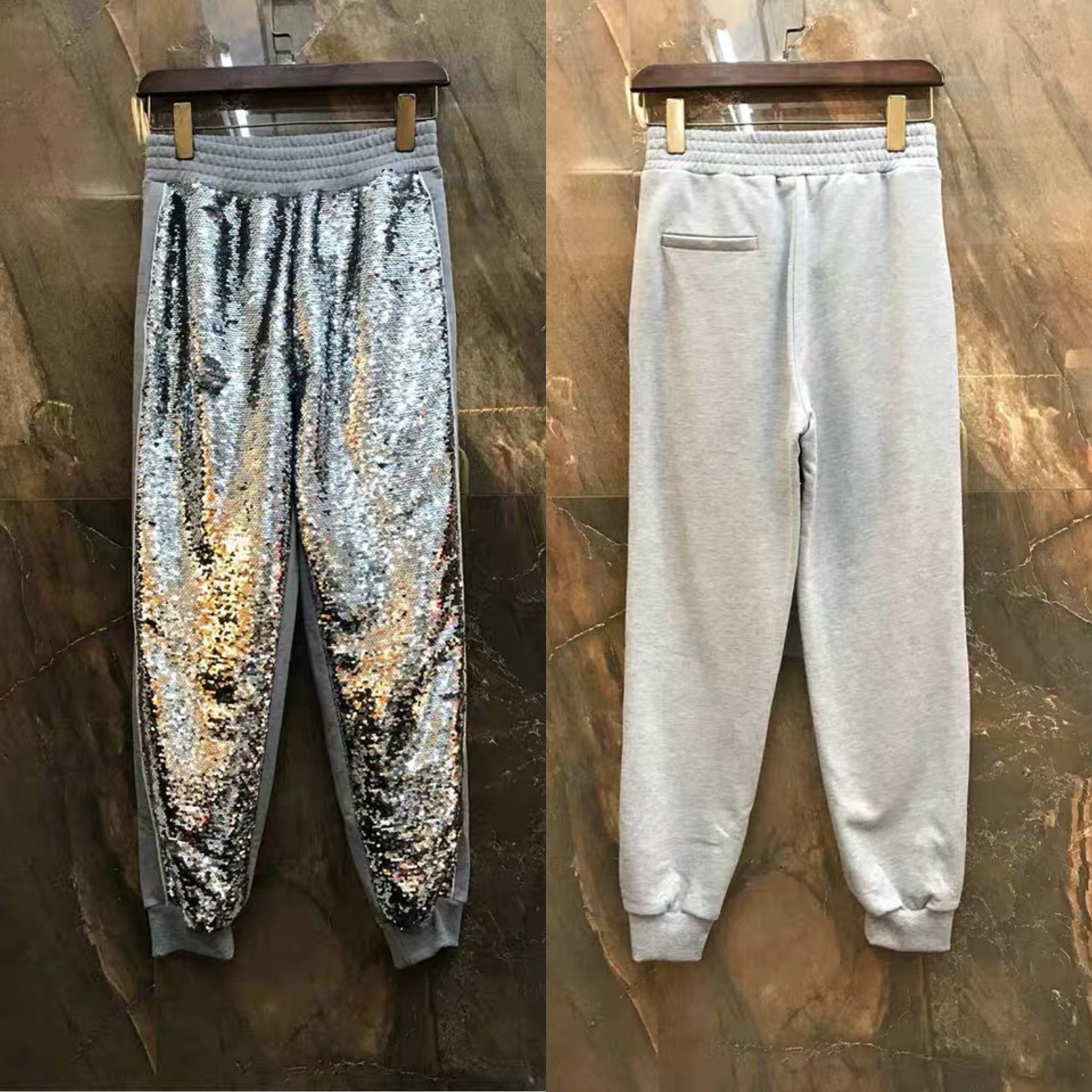 Tuta felpa sequin style