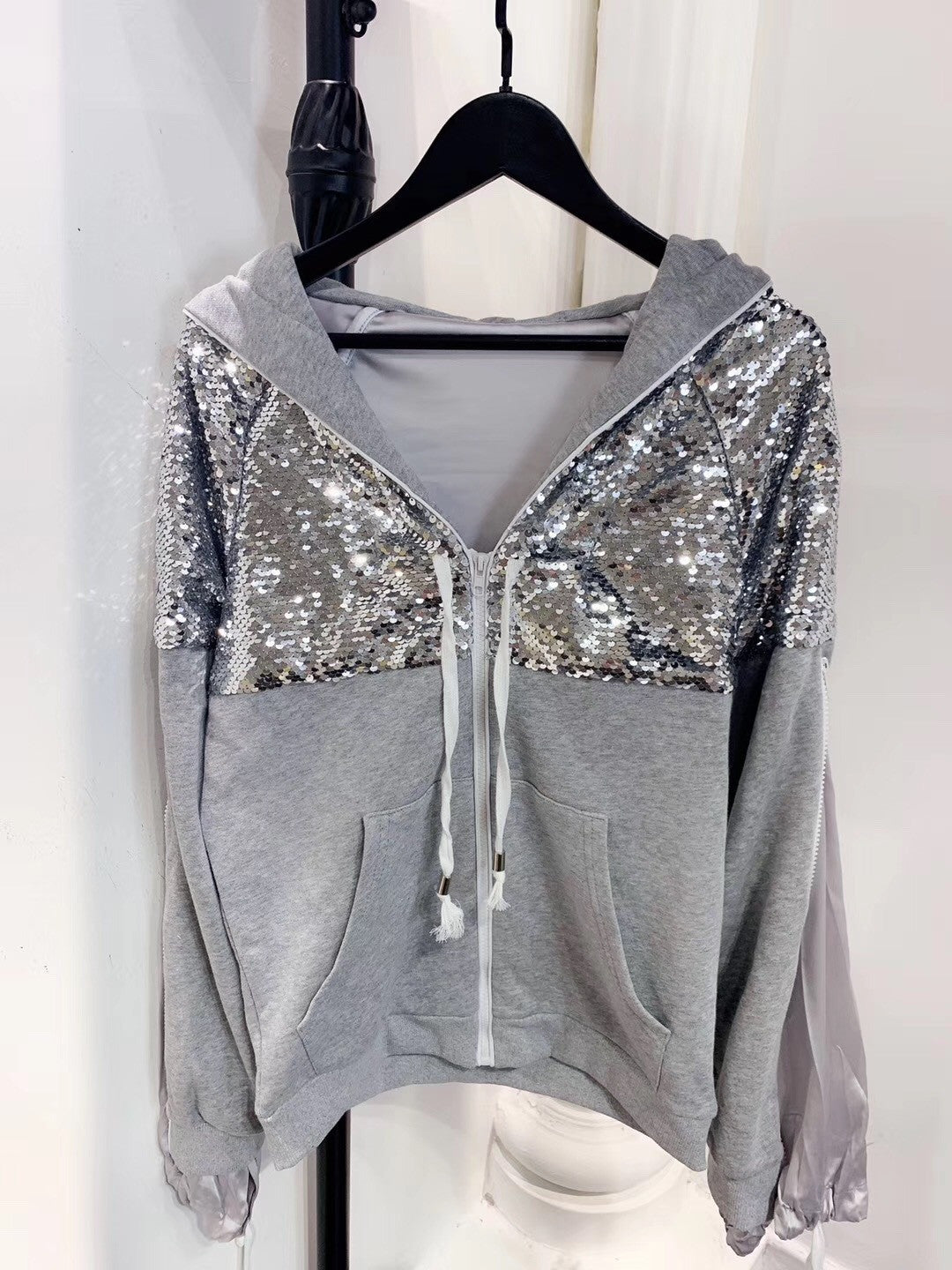 Tuta felpa sequin style