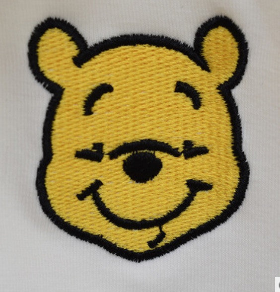 Maglia manica lunga ricami cartoon