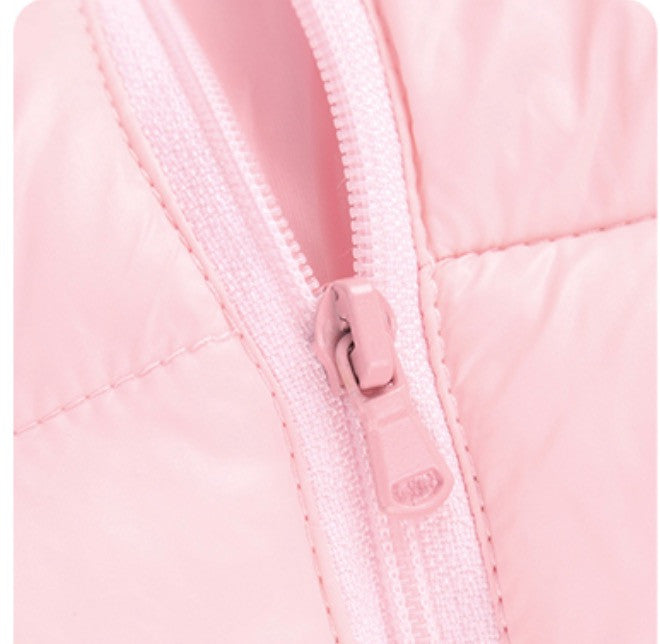 Baby piumino con orecchie bear