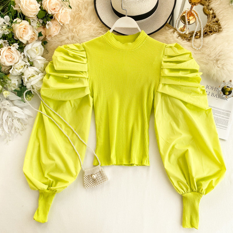 Blusa maniche sbuffo