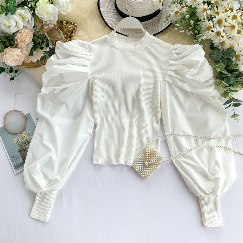 Blusa maniche sbuffo