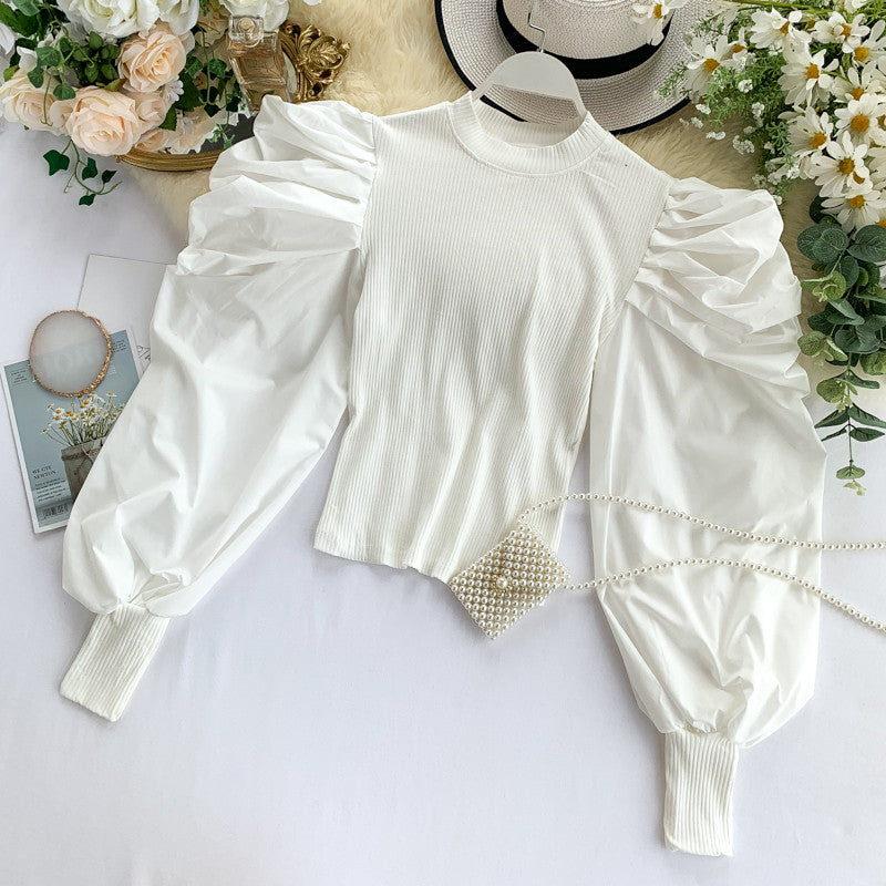 Blusa maniche sbuffo