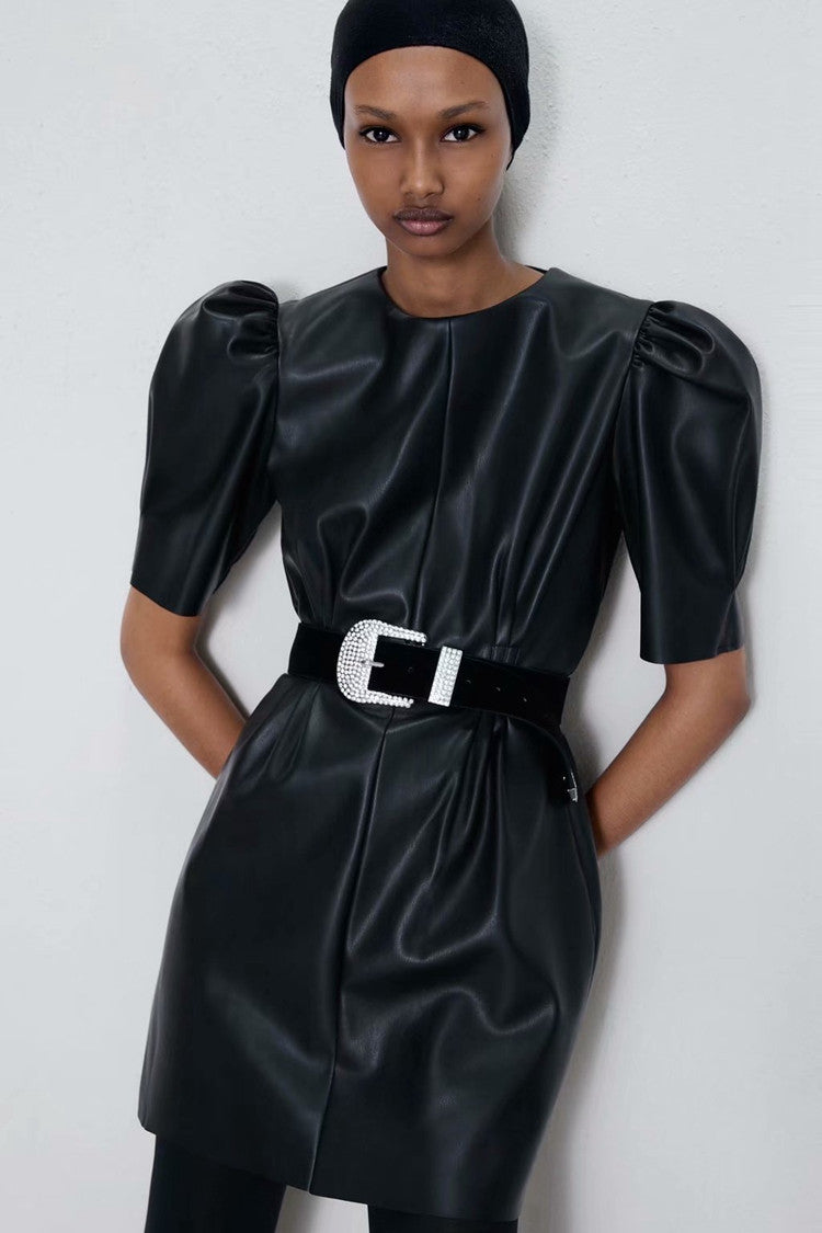 Abito ecopelle palloncino Sanha