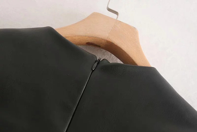 Abito ecopelle palloncino Sanha