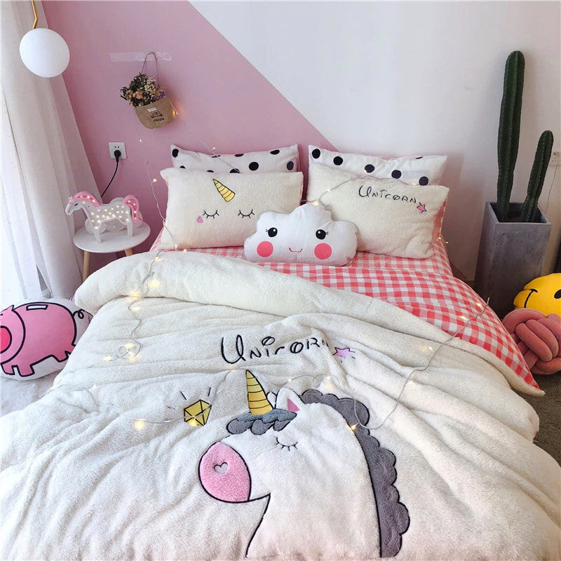 Set letto unicorn
