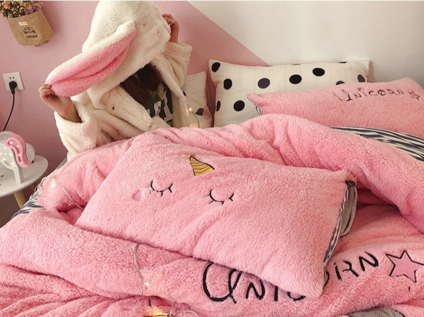 Set letto unicorn