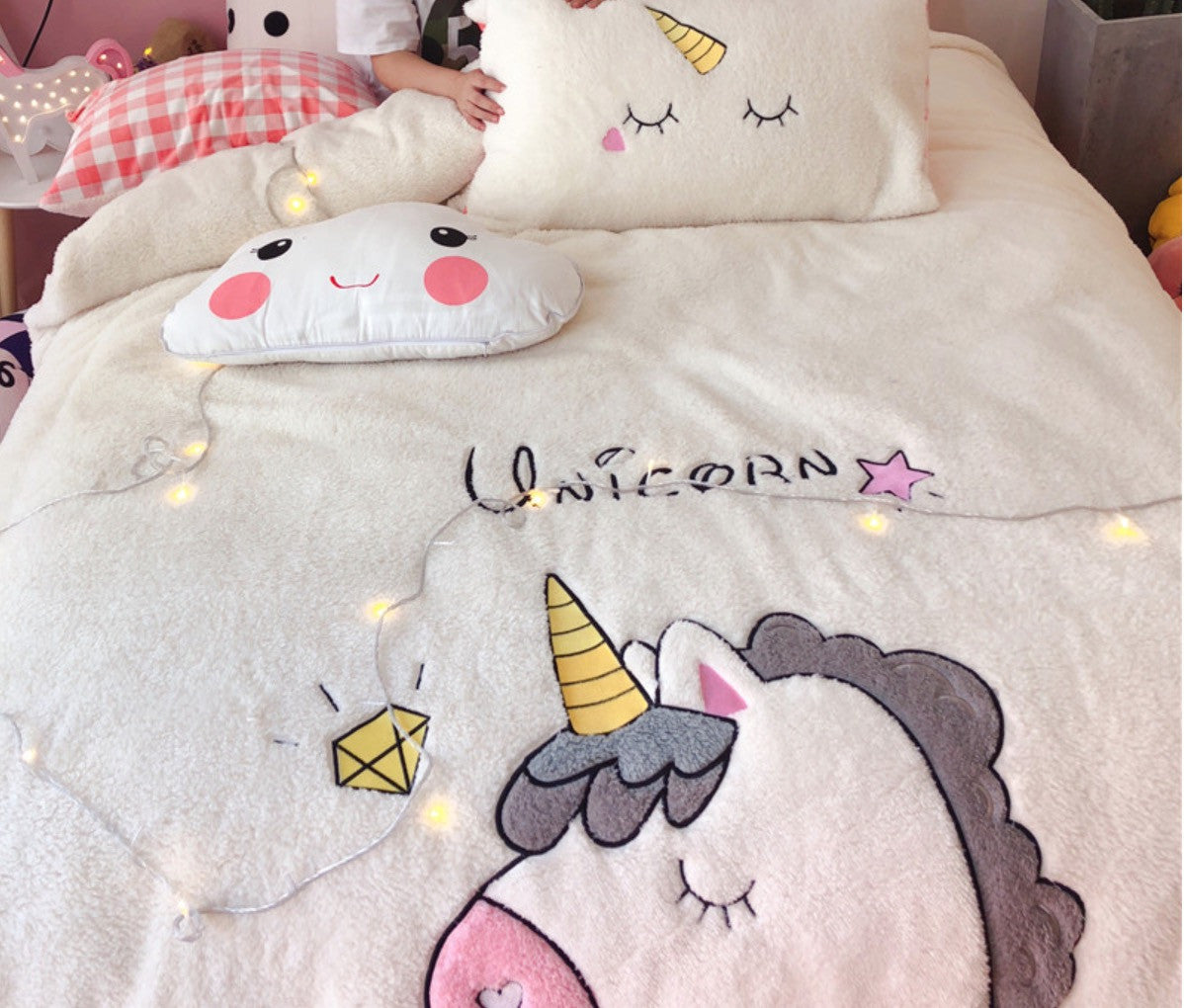Set letto unicorn