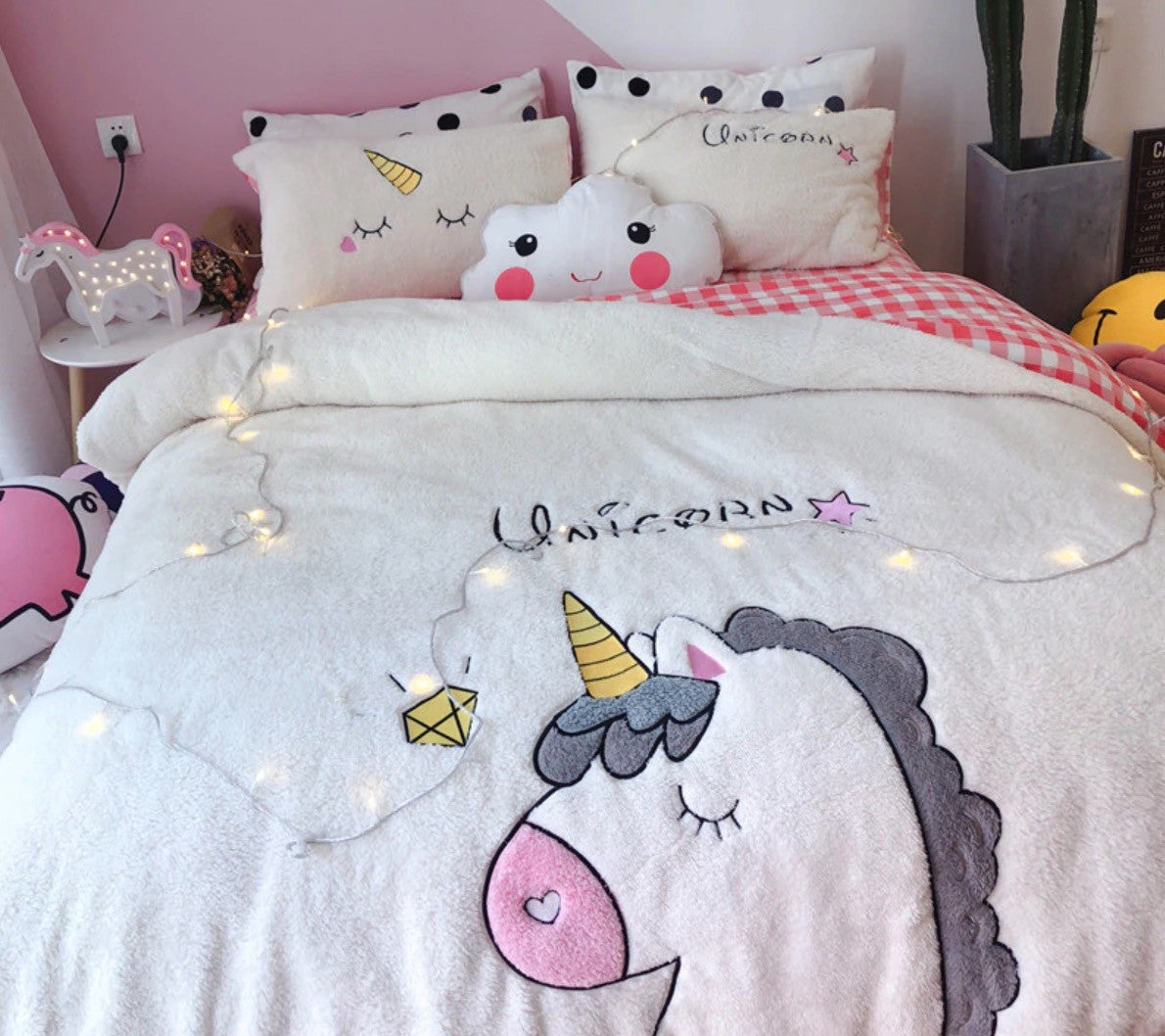 Set letto unicorn