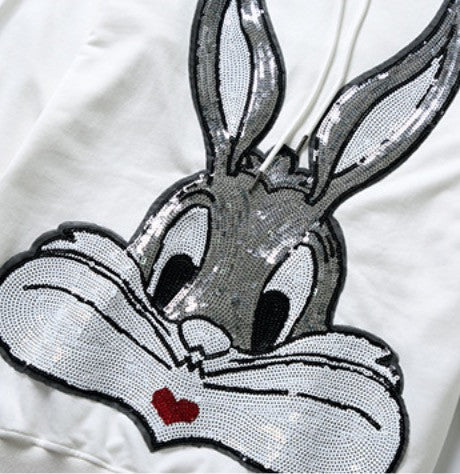 Maxi felpa Bugs Bunnie Pailettes