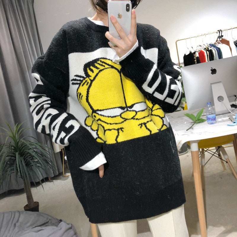 Maxi maglione Garfield