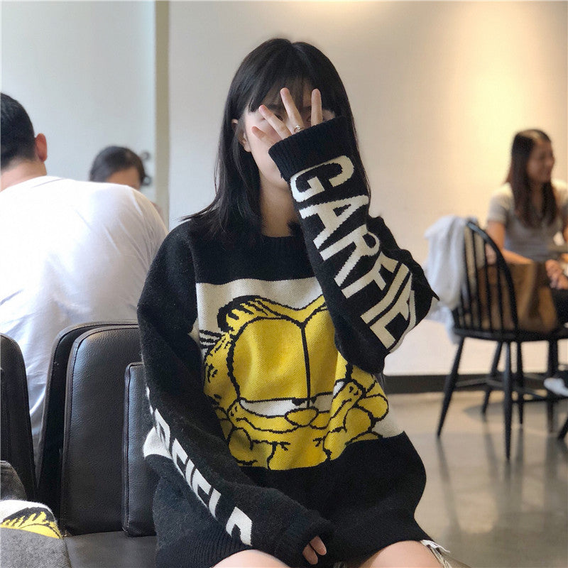 Maxi maglione Garfield