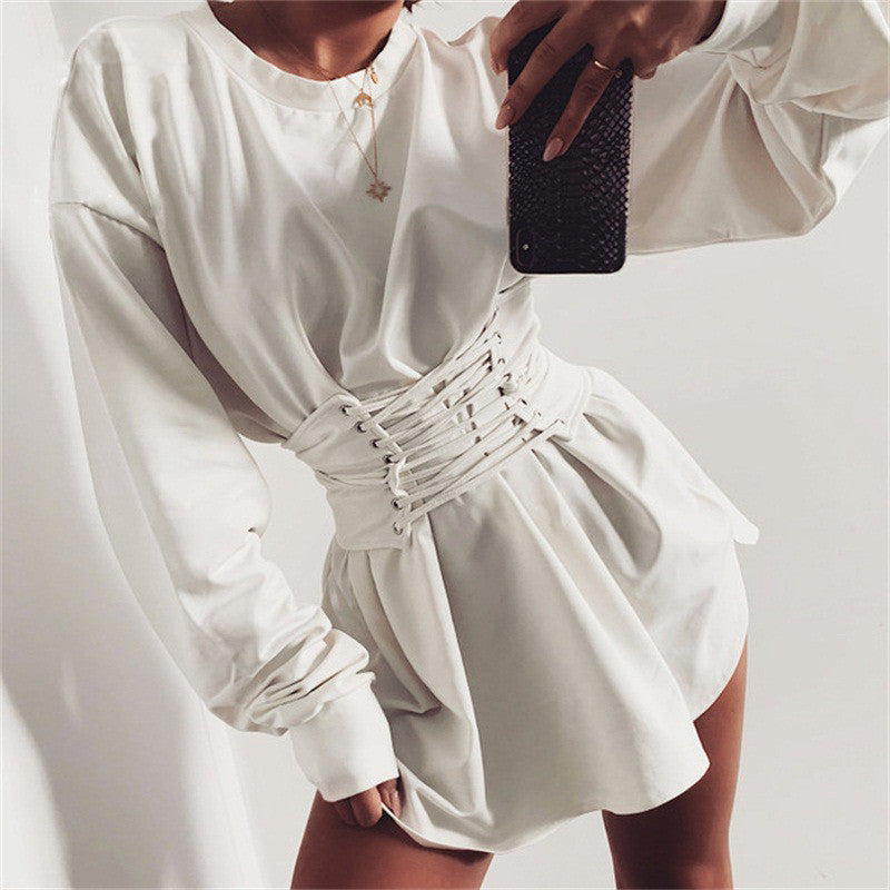 Maglia felpa bustier