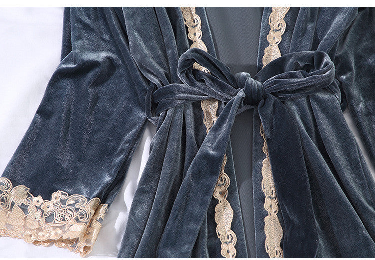 Set notte in velluto Jorgia