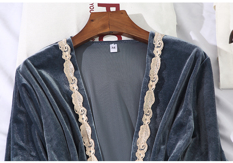 Set notte in velluto Jorgia