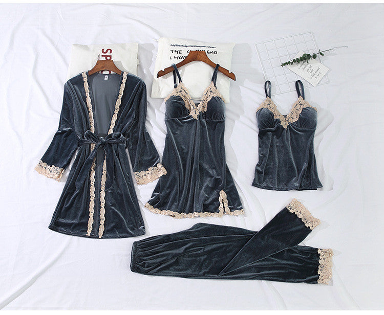 Set notte in velluto Jorgia